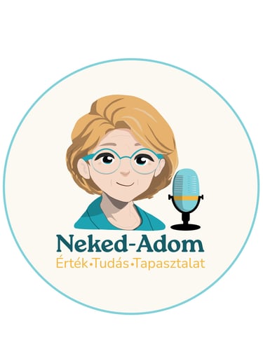 Neked-Adom: Érték, Tudás, Tapasztalat logo