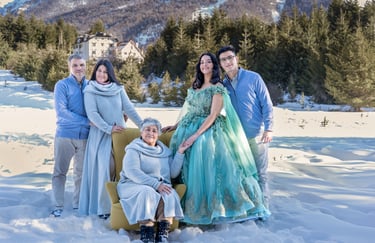 Sesión de fotos para familias en Bariloche. Fotografía familiar