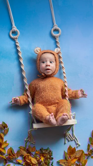 Sesión de fotos para bebes en Bariloche