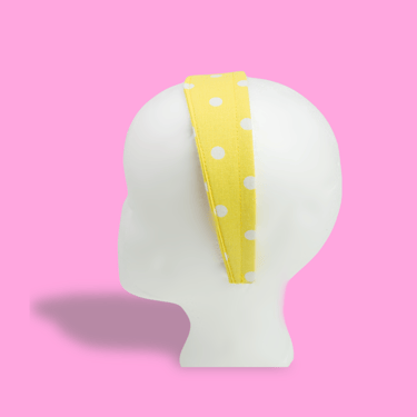 Retro Haarreif mit Punkten