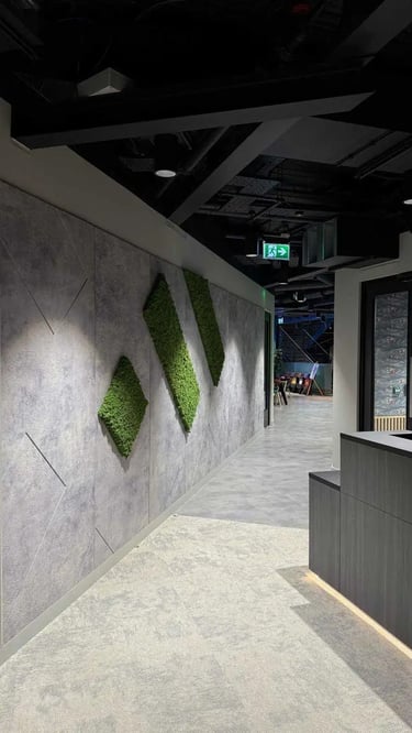 Office partitions acoustic dividers