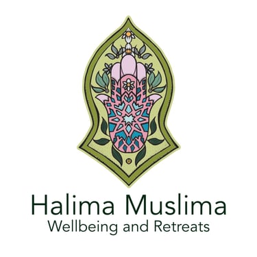 Halima Muslima Wellbeing and Retreats logo