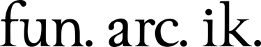fun. arc. ik. jewelry logo