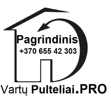 UAB Vartų pultelis, pulteliai visiems vartams, pulteliu kopijavimas programavimas, remontas logo