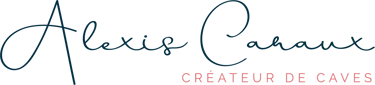Alexis Caraux, créateur de caves logo