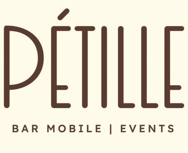 Pétille Location de bar mobile vintage logo