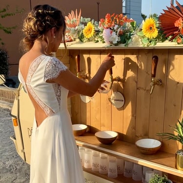 bar mobile vintage cocktail tireuse bière spritz séminaire anniversaire mariage évènement animation biarritz pays-basque