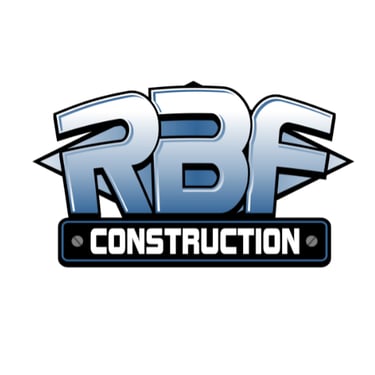 RBF Construction "A Rather Be Fishing Company" logo