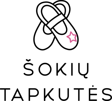Šokių tapkutės logo
