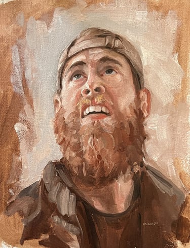 OIl paint on canvas panel