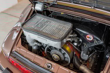 Porsche 930 Turbo engine