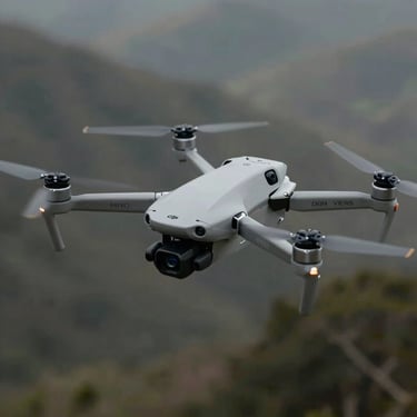 Drone photography aerial photographs, air inspections logo