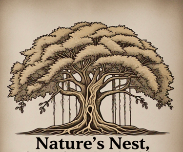 Natures Nest a spiritual homestay logo