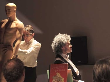 Christophe Imbs au piano et David Noir | Opéra Pastille | Photo Bernard Bousquet