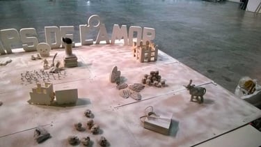 Maquette des Camps de l'Amor | David Noir