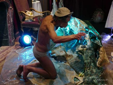 "La peau sur les zoos" | Nuit des Musées | Musée de la chasse et de la nature | David Noir | Photo Zazoum Tcherev