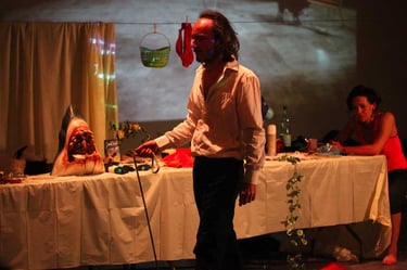 Adrien et Marie | La rupture | Mobil'Homme | David Noir | Photo Bernard Bousquet