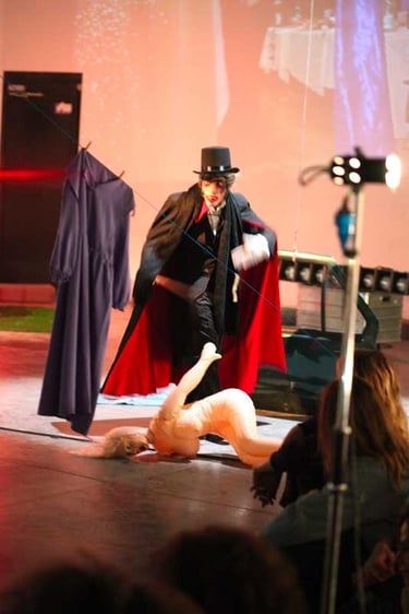 David en Mr Hyde rôde | Mobil'Homme | David Noir | Photo Bernard Bousquet