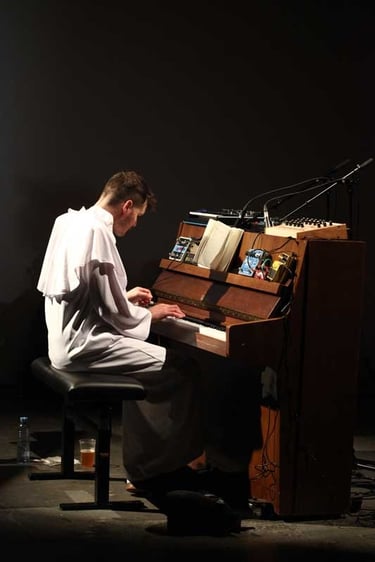 Christophe Imbs au piano | Permission refusée | David Noir | Photo Bernard Bousquet