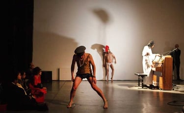 Adrien Solis, Christophe Imbs et David Noir | Permission refusée | Photo Bernard Bousquet