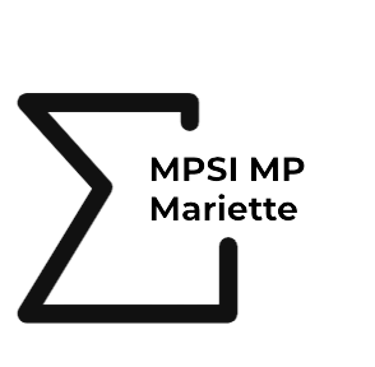 CPGE MPSI Mariette logo
