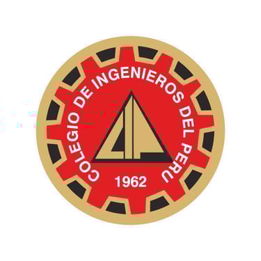 Logo del Colegio de Ingenieros del Perú, entidad profesional nacional, cliente de Peru Impress para impresión de certificados