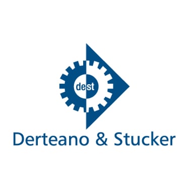 Logo de Derteano & Stucker, empresa peruana especializada en maquinaria industrial y soluciones técnicas, cliente de Peru Imp
