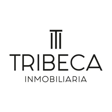 Impresión de logo corporativo para Tribeca Inmobiliaria con acabado profesional para papelería y branding.