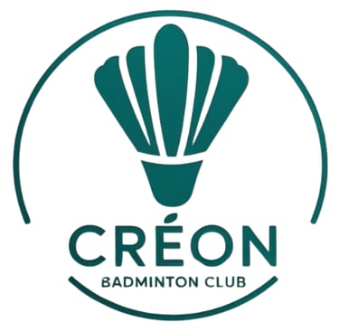 Créon Badminton Club logo