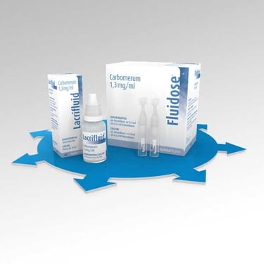 3d produit pour les laboratoires Ophtapharm réalisé par infographiste 3D sur Cannes dans le 06