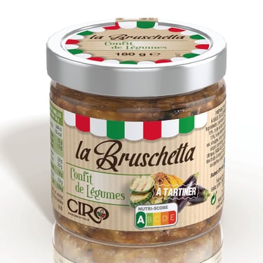 rendu 3D bruschetta