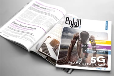 Magazine pour Enjoy pour Etsi à Sophia antipolis 06