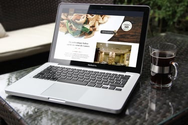 Site Internet sous wordpress réalisé par photographiste freelance à Cannes