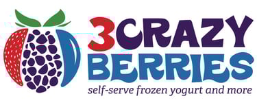 3 CRAZY BERRIES logo