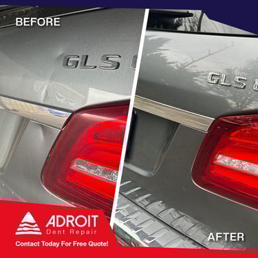 GLS63 AMG minor dings on liftgate, aluminium panel