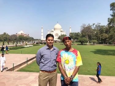 With Mr. Pharrell Williams, American singer and musician from the U.S.