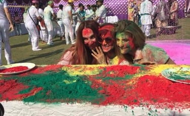 festival of colors; Holi!