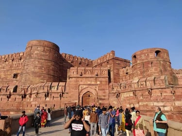 The Agra Fort: Imperial residence of Mughals