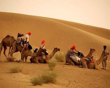 Camel safari, Jaisalmer