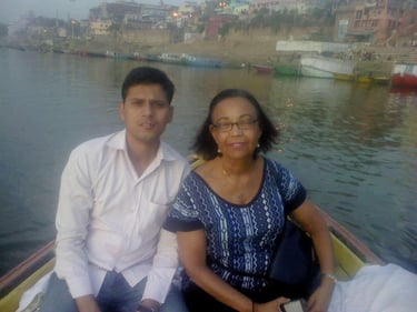 A boat ride on the Ganges, Varanasi 