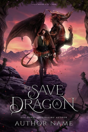 premade dragon cover by mc damon