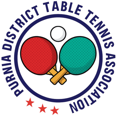 Purnia District Table Tennis Association logo
