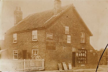 The shop in Church Lane Thwing