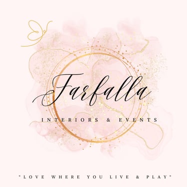 Farfalla Interiors and Events logo