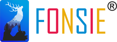 Fonsie gift bags, envelope and watch box delivery pan india logo