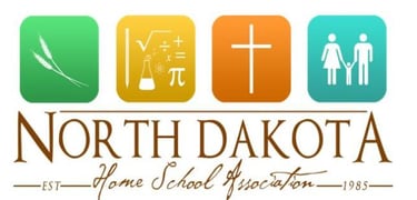 North Dakota Homeschool Association, ND Home School Association, NDHSA logo