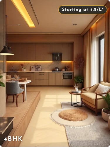 4 BHK Interior