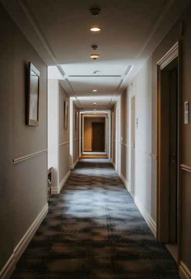 Hotel Hallway