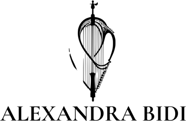 ALEXANDRA BIDI, HARPIST logo