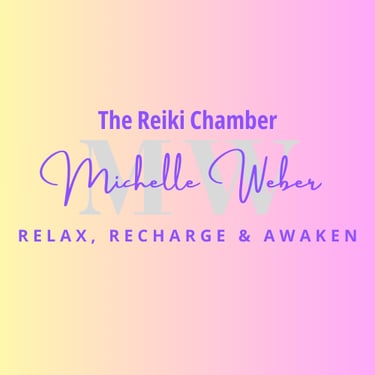 The Reiki Chamber: Relax, Recharge and Awaken logo